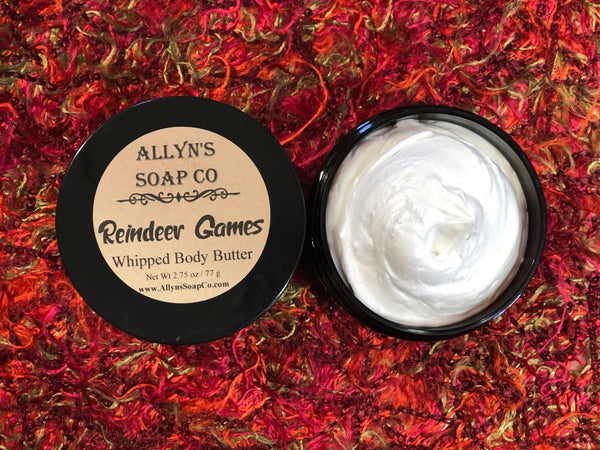 Allyns soap co reindeer games whipeed body butter