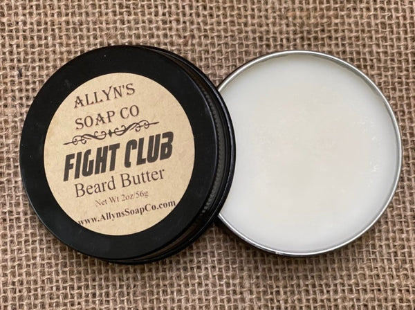 Allyns Soap Co fight club beard butter