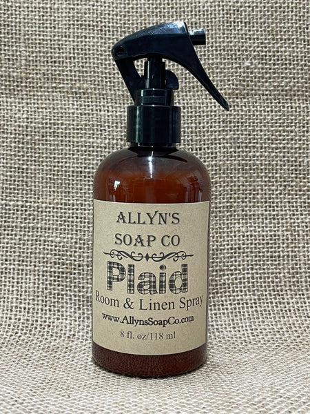 Allyns soap co plaid room spray