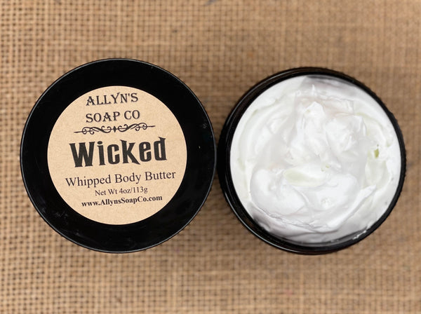 Allyns soap co wicked whipped body butter