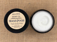 Allyns soap co Hocus Pocus Sugar Scrub Whip