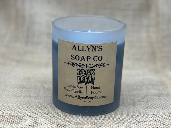 Allyns soap co trick or treat candle