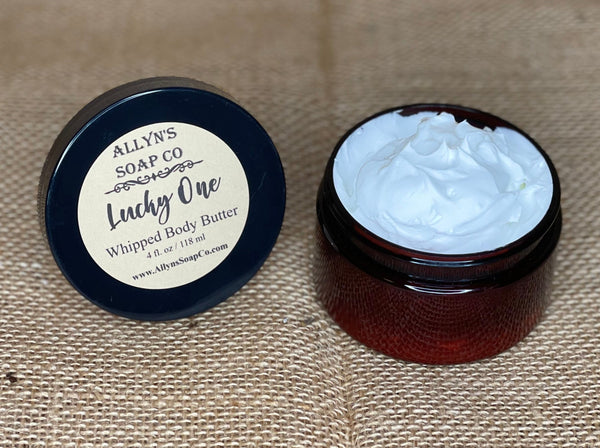 Allyns Soap Co Lucky one whipped body butter
