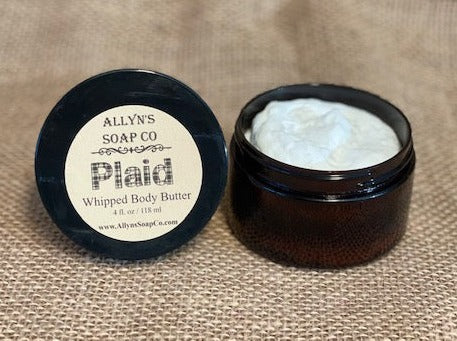 Plaid Whipped Body Butter