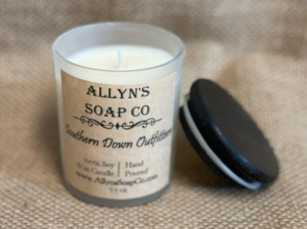 Allyns soap co southern down outfitters candle