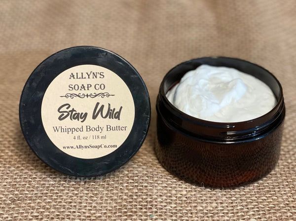 allyns soap co stay wild whipped body butter