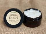 Allyns soap co plaid sugar scrub whip