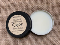 Allyns soap co suede beard butter