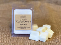 allyns soap co violet dreams wax melts