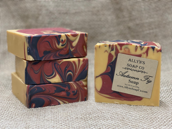 Allyns Soap Co Autumn Fig Bar Soap 