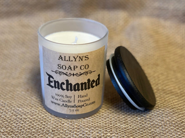 Allyns Soap Co Enchanted soy candlee