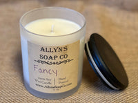 Allyns Soap Co soy wax candle