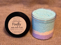 allyns soap co firefly milk bath soak