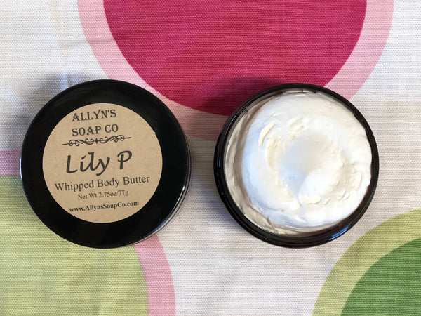 allyns soap co whipped body butter