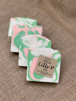 allyns soap co lily P bar soap