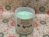 Mr Grinch Soy Wax Candle