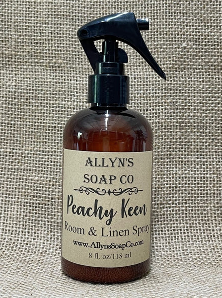 Allyns soap co peachy keen room spray