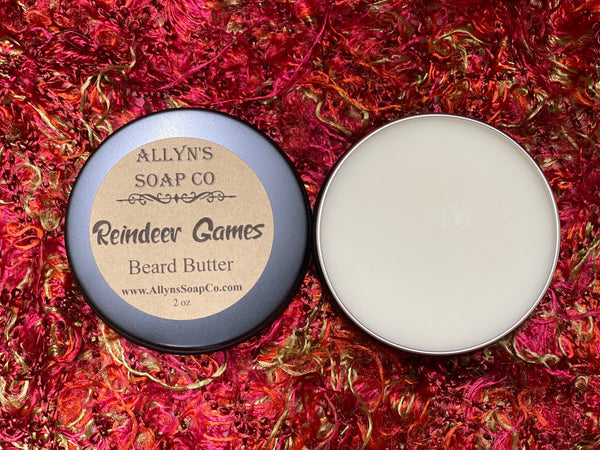 Allyns soap co reindeer games beard butter