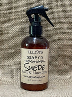 allyns soap co suede room spray
