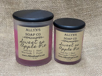 allyns soap co sweet as apple pie candle